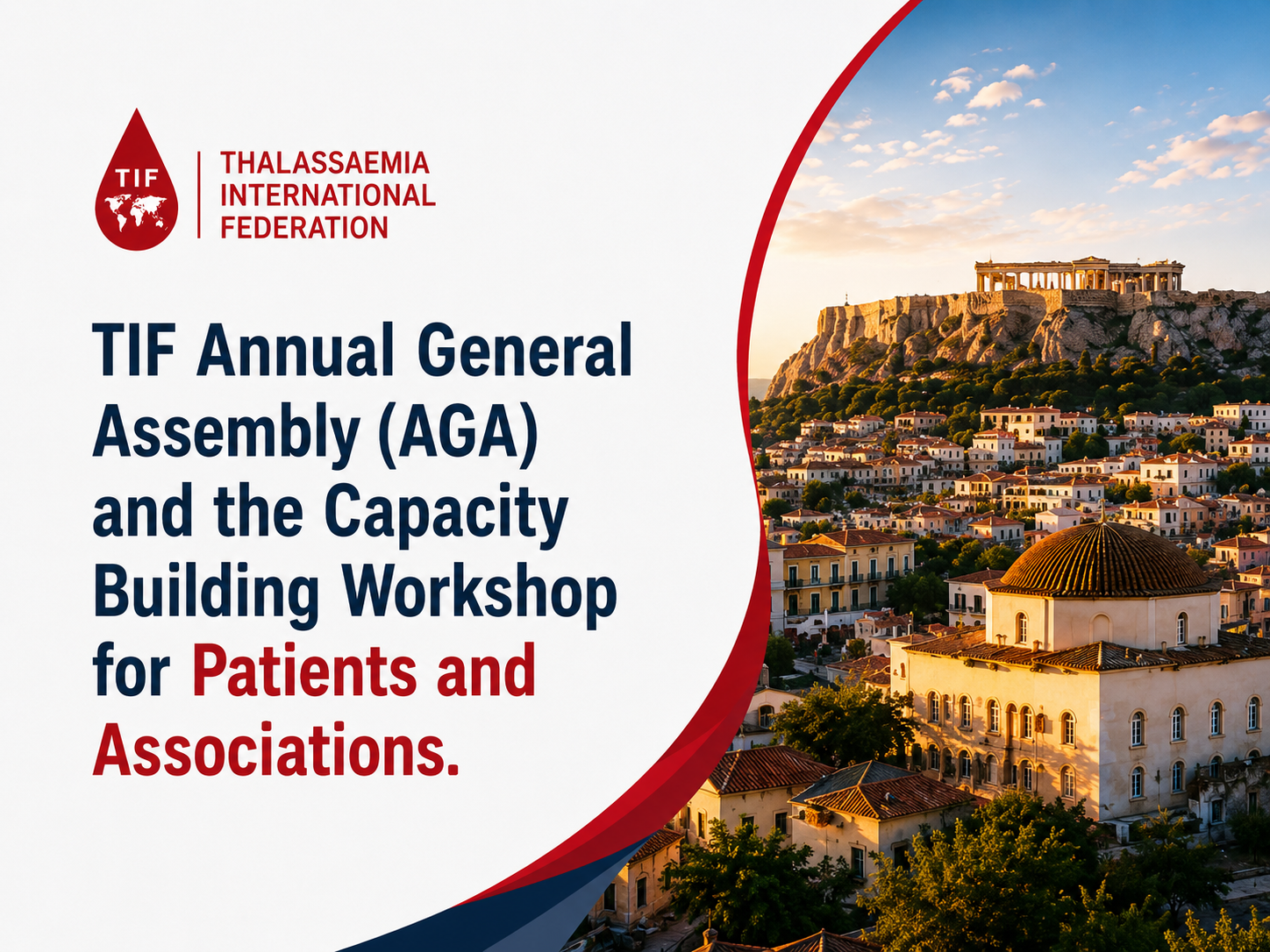 TIF Annual General Assembly (AGA) and Capacity Building Workshop for Patients and Associations